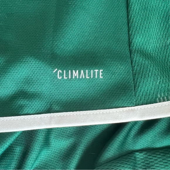 Adidas Green Miami Hurricanes Freelift Sport Raglan climalite Quarter-Zip Jacket - Picture 8 of 8